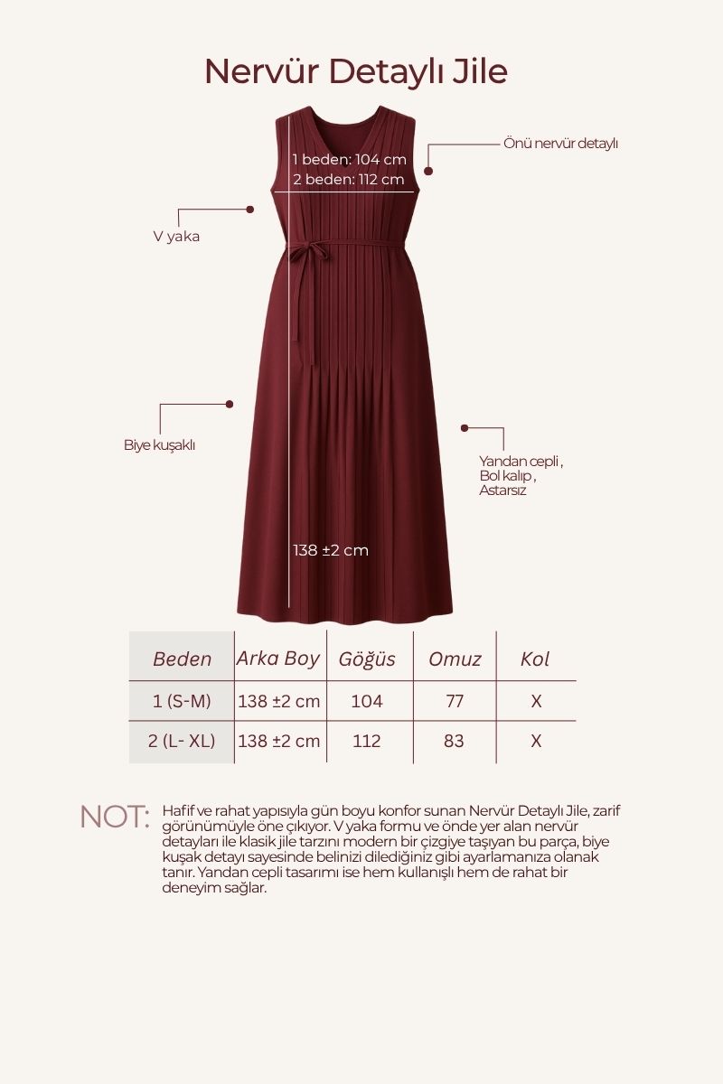 Nervür Detaylı Jile Camel | Zülays